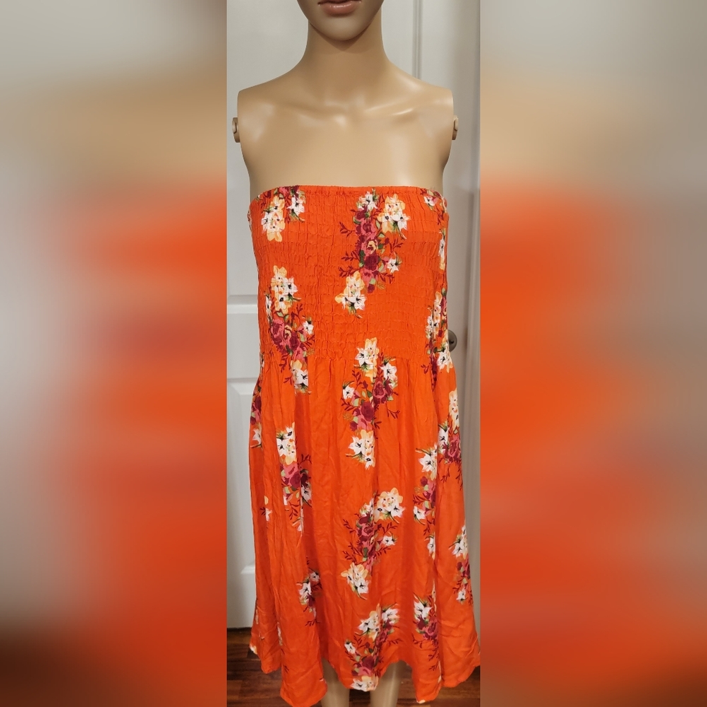 Riviera Sun Women's Strapless Tube Short Summer Dress - Casual and Comfortable